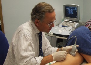 Ultrasound guided foam sclerotherapy